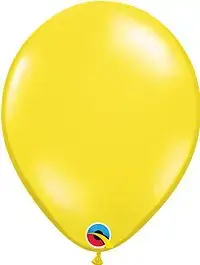 Party balloons delivery 12 & 16 inch uses the colors Citrine-Yellow latex Column balloon with the use of different Occasion parties qualatex double stuffing chart decorations