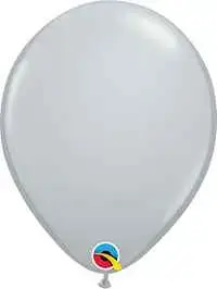 Party balloons delivery 12 & 16 inch uses the colors Ivory Gray latex Centerpiece balloon with the use of different Anniversary parties chrome color chart balloons decorations