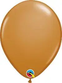 Party balloons delivery 12 & 16 inch uses the colors Mocha Brown latex Column balloon for one-year-old birthday parties sempertex balloon color chart decorations