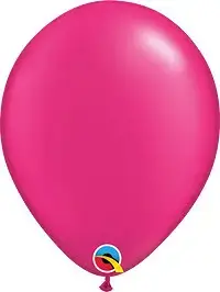 Pearl Magenta Latex Balloon Color Chart, featuring a range of colors for creating stunning and colorful balloon designs.