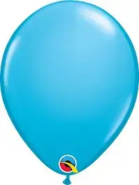 Party balloons delivery 12 & 16 inch uses the colors Robin's Egg Blue latex Arch balloon with the use of different Anniversary parties tuftex balloon color chart decorations