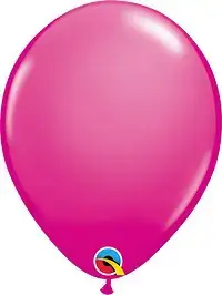 Party balloons delivery 12 & 16 inch uses the colors Wild Berry latex Bouquet balloon for first birthday parties qualatex balloon color chart decorations