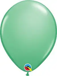 Party balloons delivery 12 & 16 inch uses the colors Wintergreen latex Bouquet balloon with the use of different Birthday parties tuftex balloons vs qualatex decorations